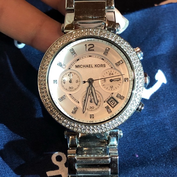 Michael Kors Accessories - Michael kors watch silver